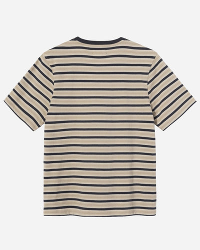 Griffin Stripe Crew - Khaki - Munk Store