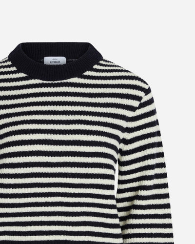 Gunilla Knit - Navy/cream - Munk Store
