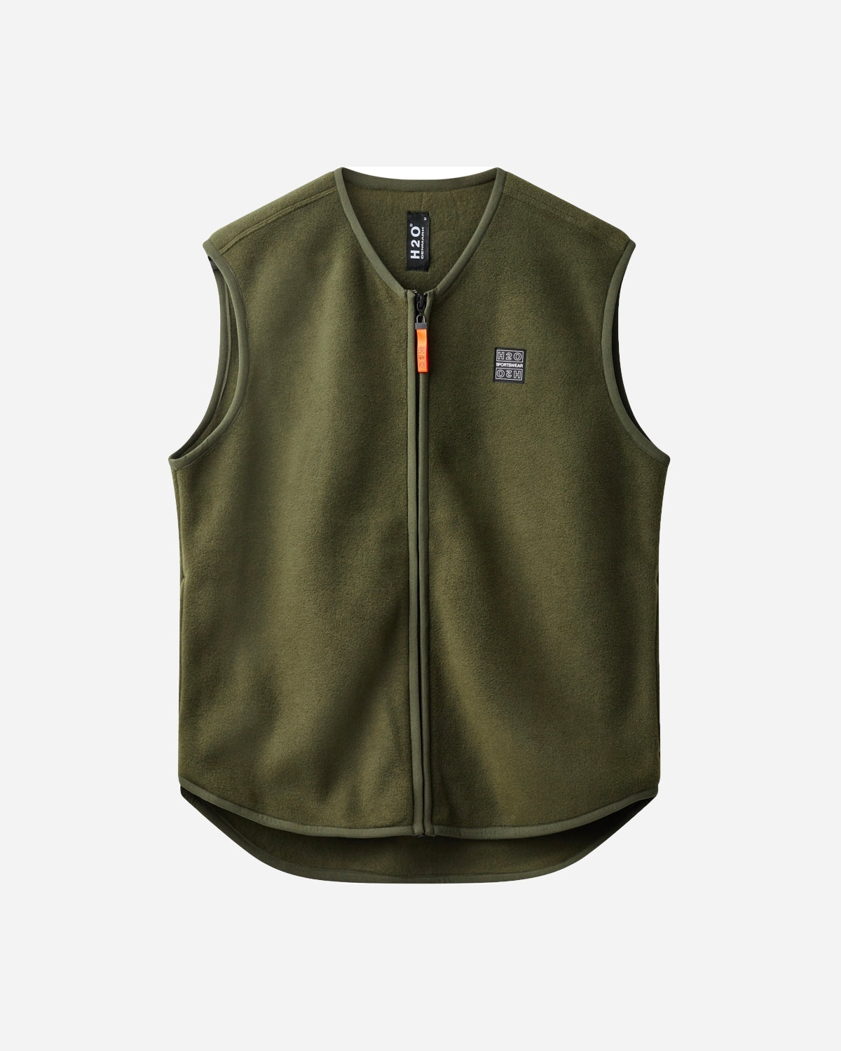 Sejerø Fleece Vest - Army - H2O - Munkstore.dk