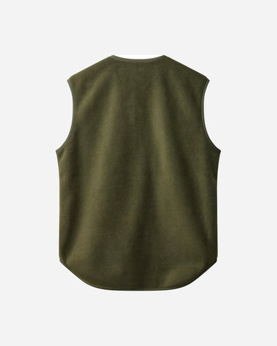 Sejerø Fleece Vest - Army - H2O - Munkstore.dk