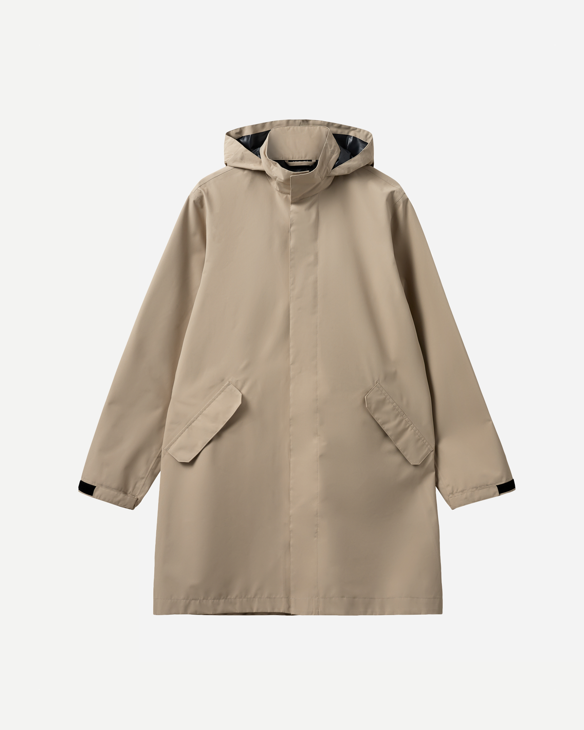 Rømø LW Rain Long Jacket - Warm Grey