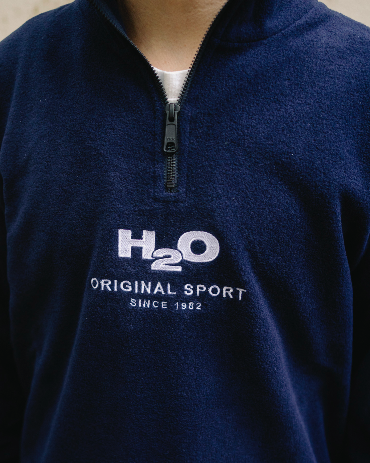 Blåvand Fleece Half Zip -  Navy