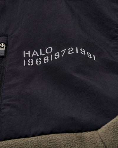 Halo Blocked Fleece Vest - Morel - Munk Store