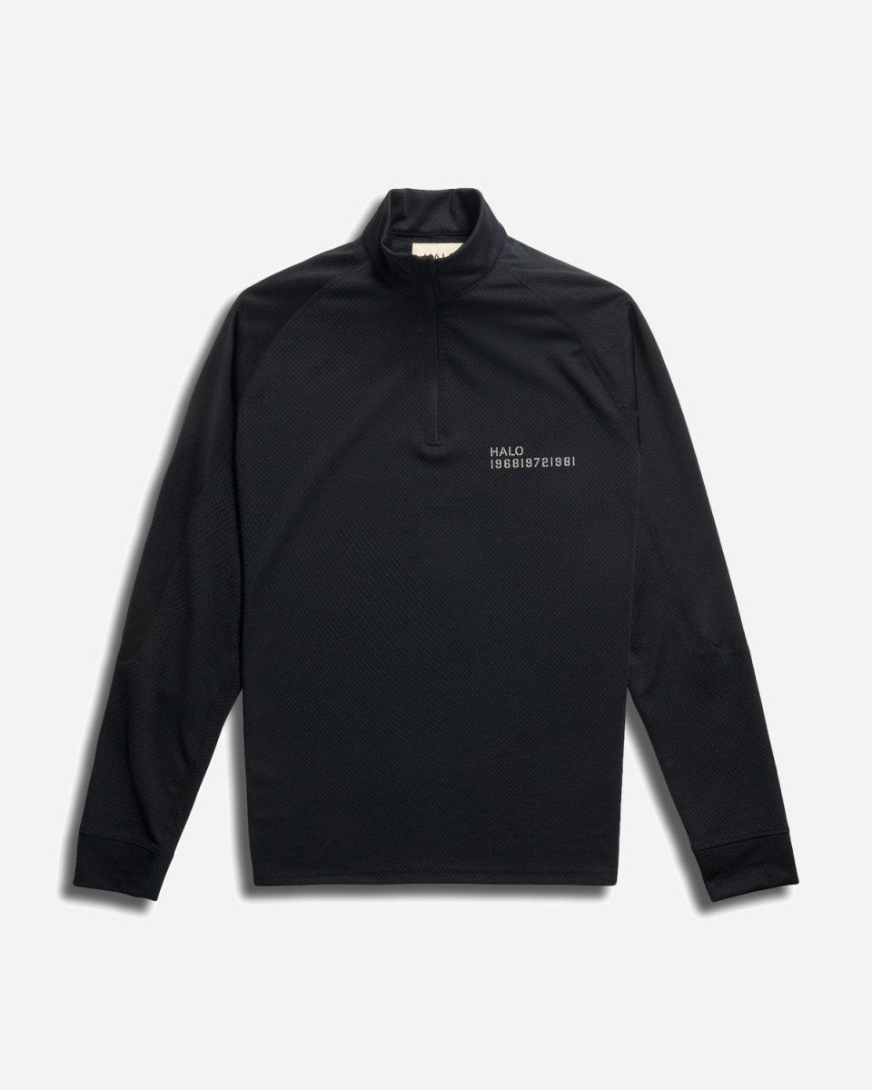 Halo Halfzip - Black - Munk Store