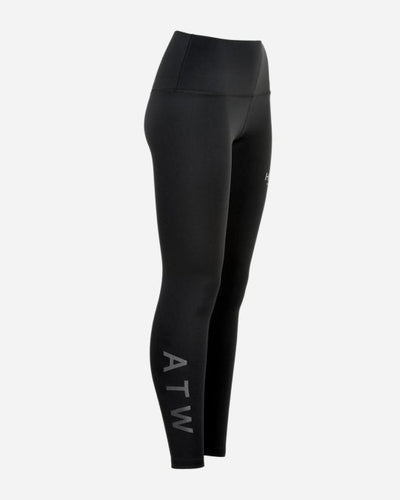 HALO Womens Rise Tights - Black - Munk Store