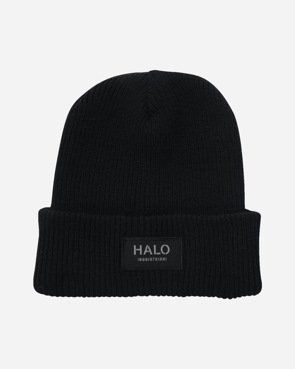 Halo Wool Beanie - Black - Munk Store