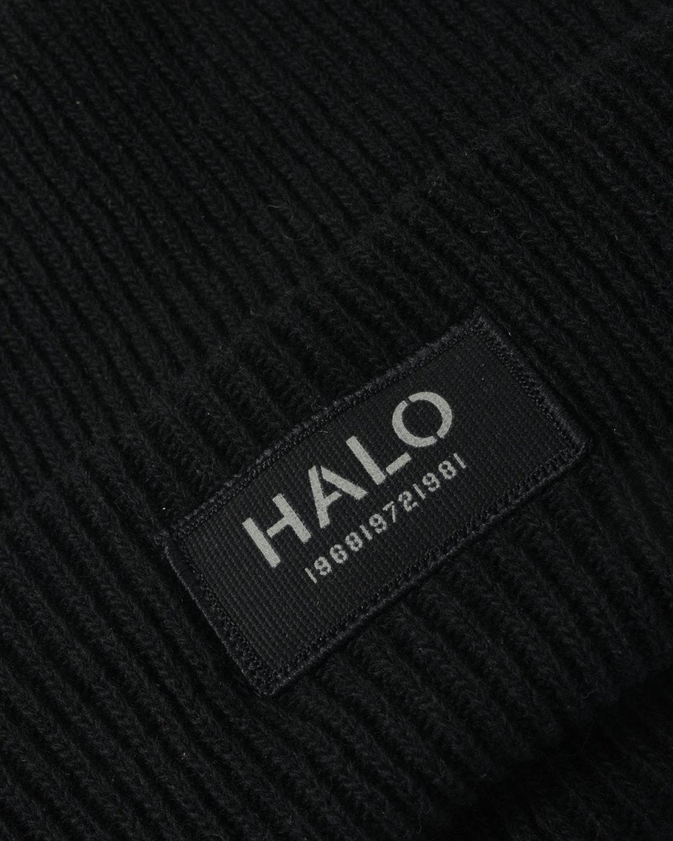 Halo Wool Beanie - Black - Munk Store