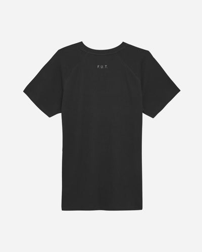 Halo Waffle T-shirt - Raven