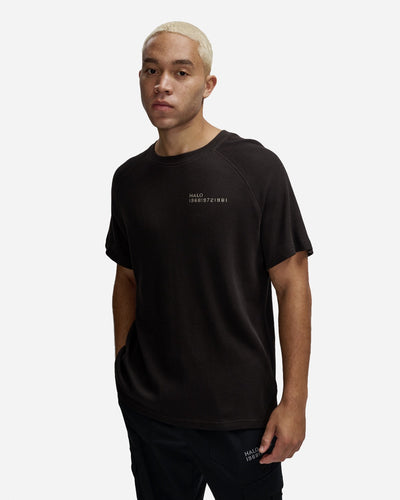 Halo Waffle T-shirt - Raven