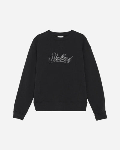 Hand Drawn Logo Sweatshirt - Black - Munk Store