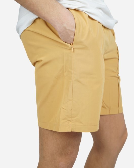 Hansi Track Shorts - Dust Yellow - Munk Store