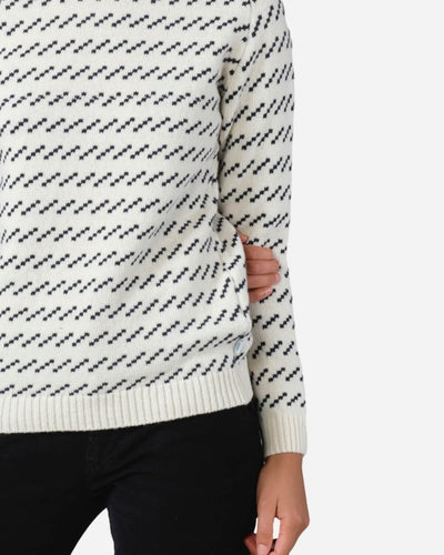 Hilda Knit - Cream/navy - Munk Store