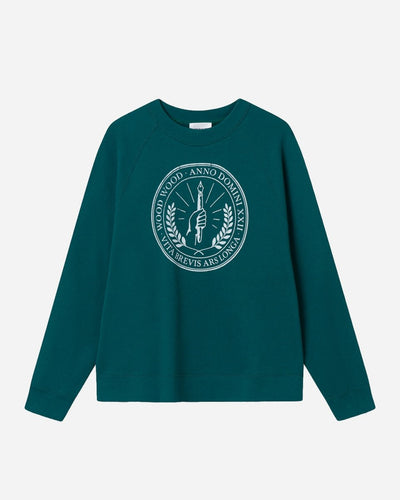 Hope Seal Sweatshirt - Dark Emerald - Munk Store