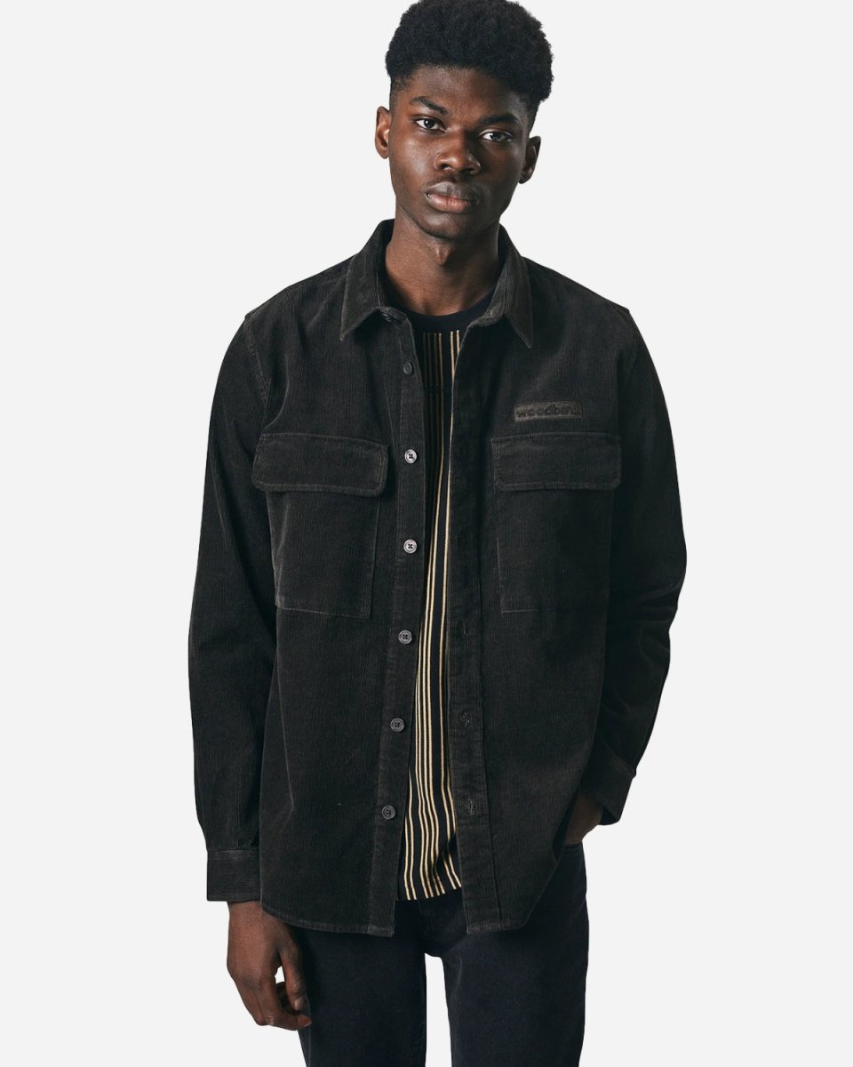 Hoxen Corduroy Shirt - Dark Green - Munk Store