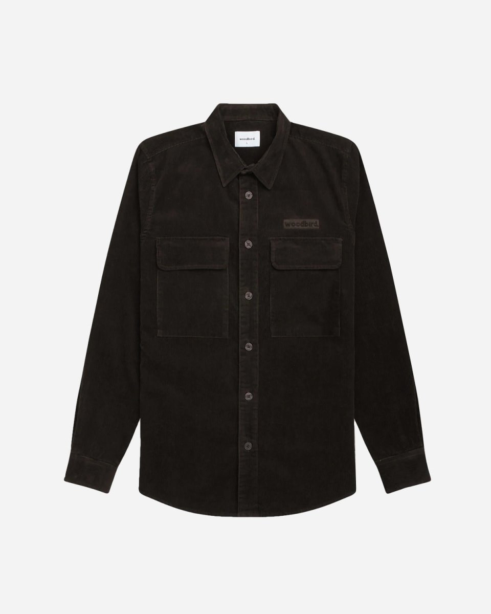 Hoxen Corduroy Shirt - Dark Green - Munk Store