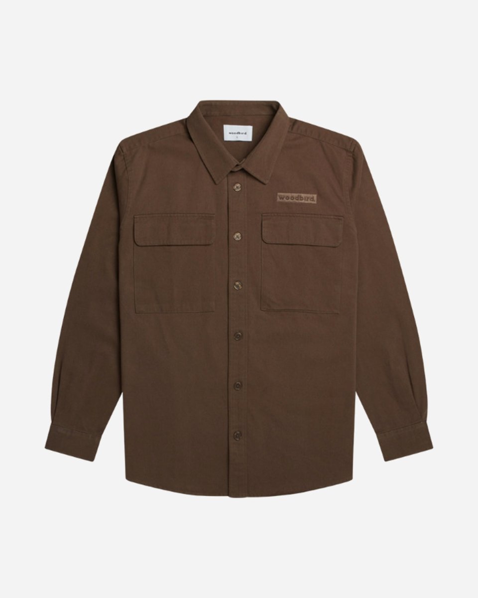 Hoxen Work Shirt - Brown - Munk Store