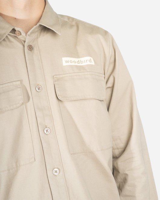 Hoxen Work Shirt - Ecru - Munk Store