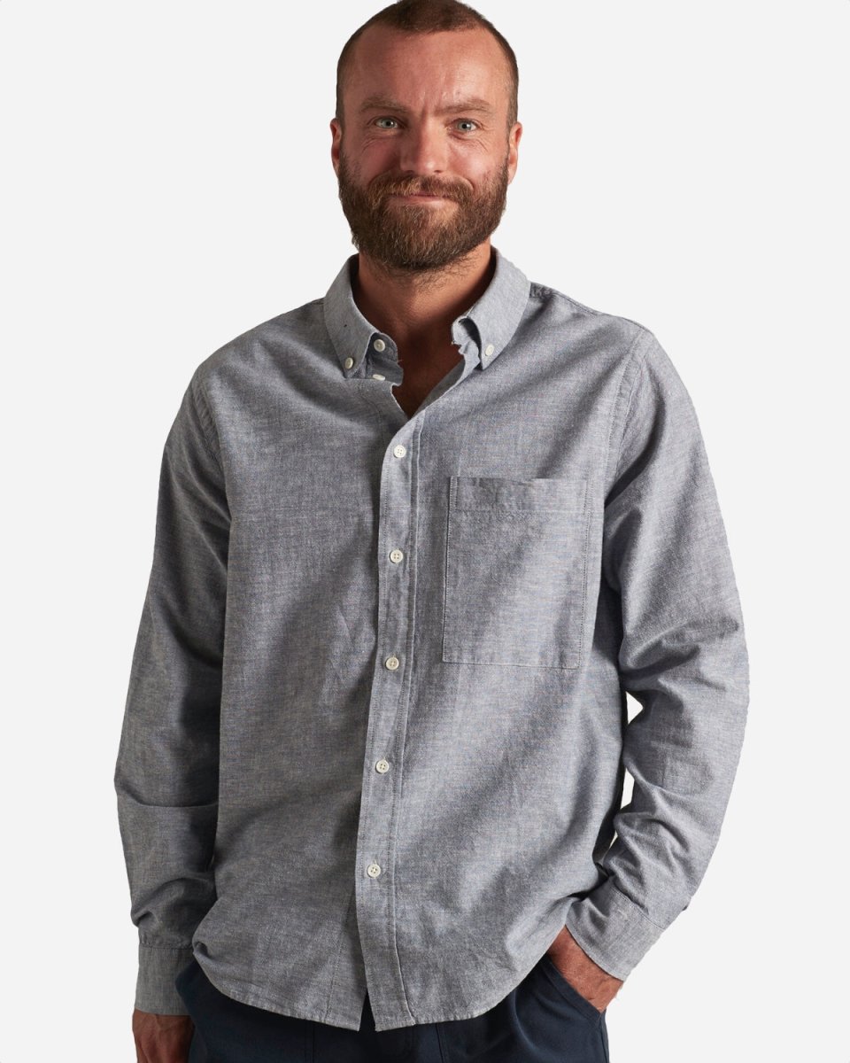 Hugo Button Down Shirt - Blue - Munk Store