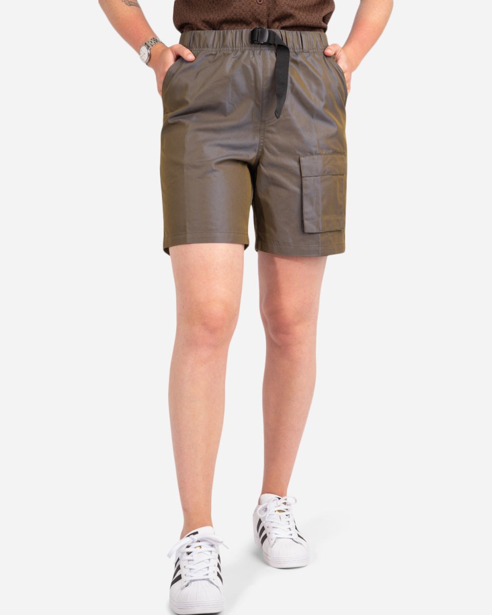 Iridescent Pocket Short - Grey - Munk Store