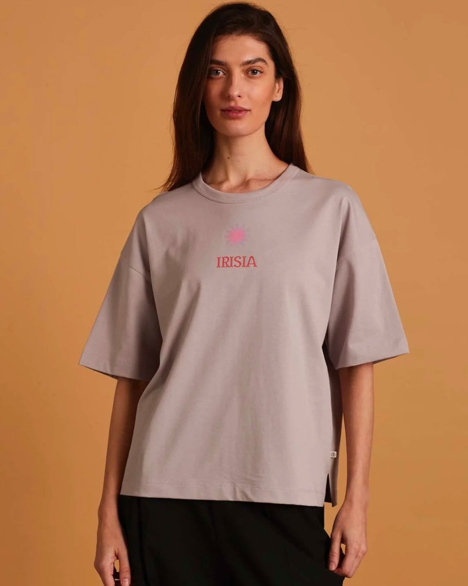 Irisia Thilda Tung Tee - Dusty Purple - Munk Store