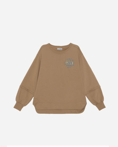 Isoli O-neck Sweatshirt - Tiger's Eye - Munk Store