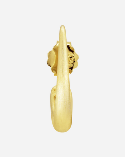 Big Orbis Drop Stud - Guld
