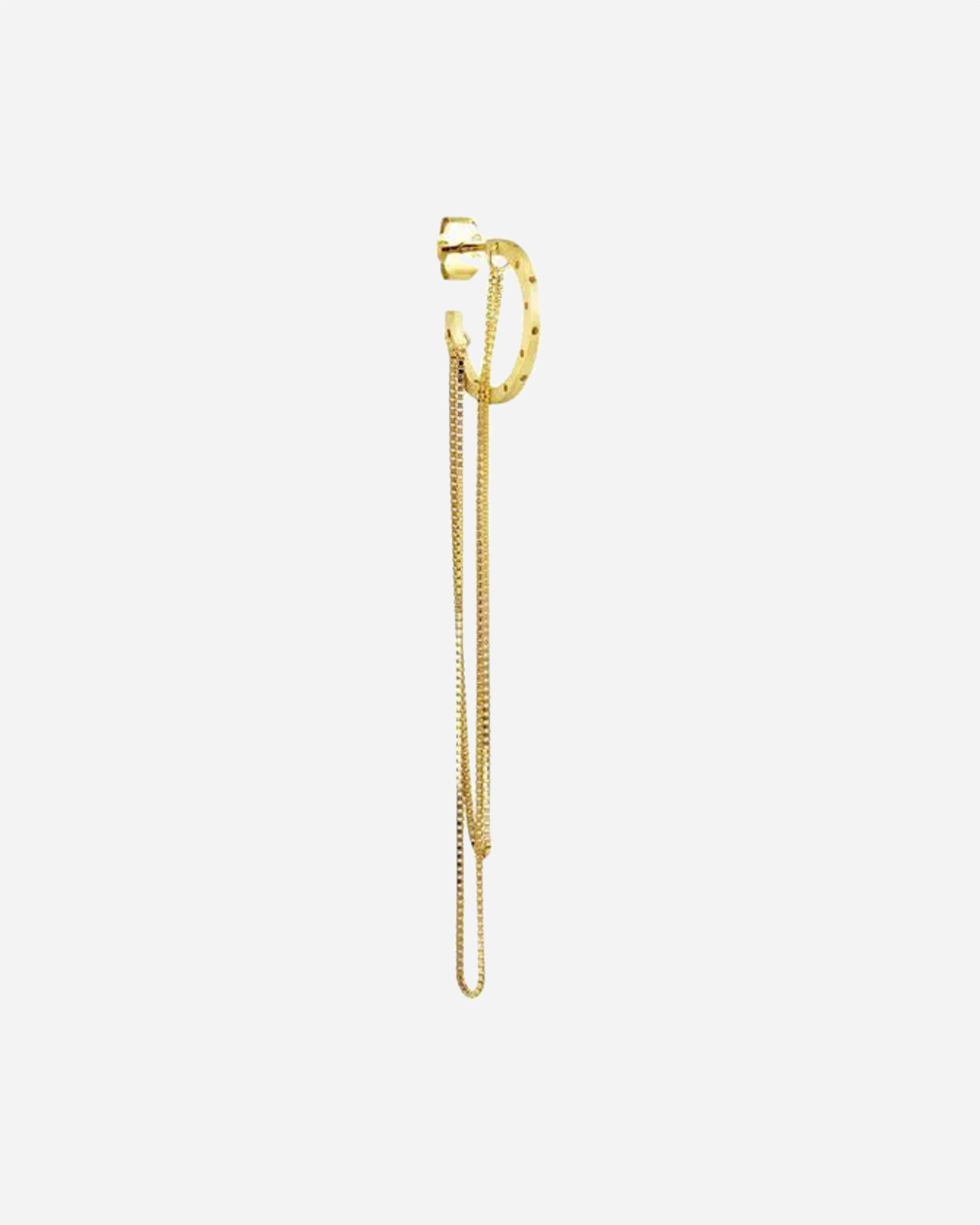 Orbis Chain Hoop - Guld