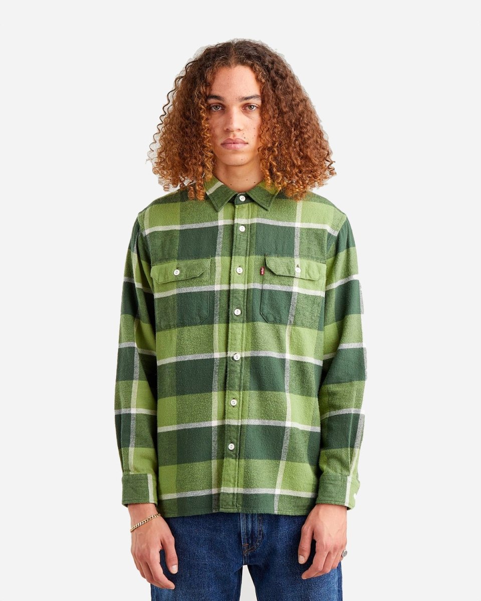 Jackson Worker Shirt - Green - Munk Store