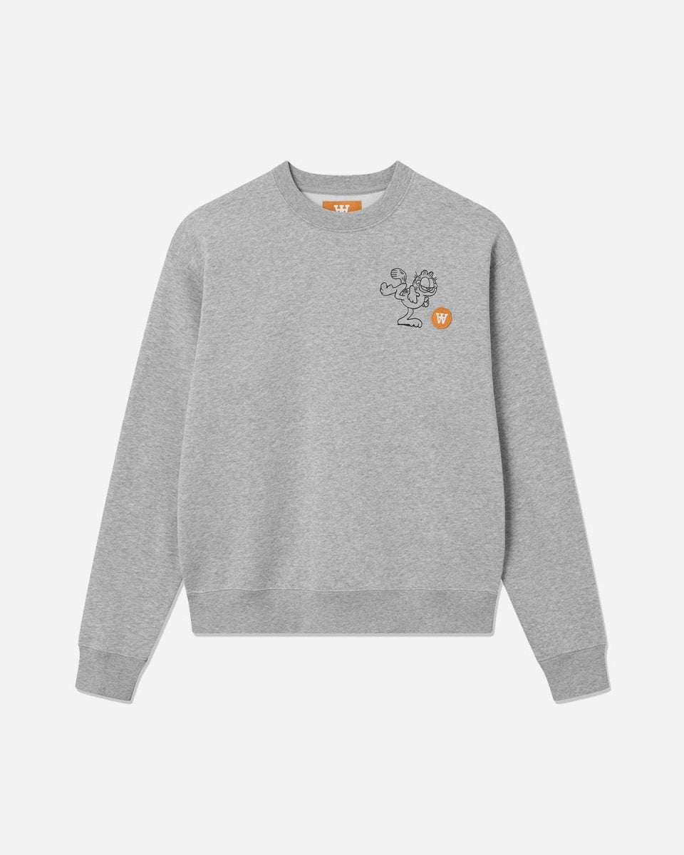 Jess Sweatshirt Kick - Grey Melange - Munk Store