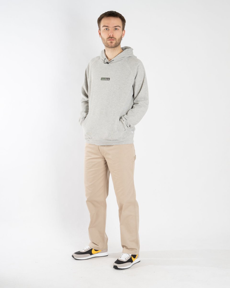 Jimmi Split Hood - Grey Mel - Munk Store