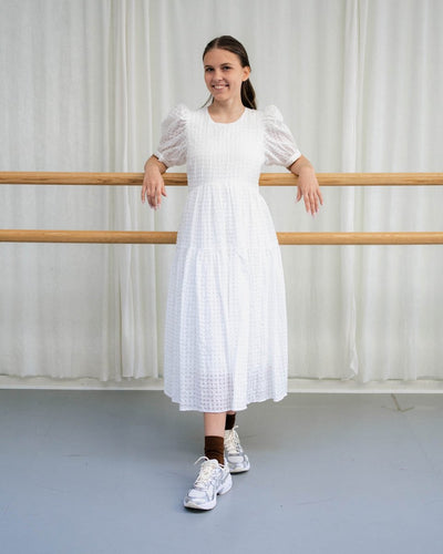 Kaja Dress - White - Munk Store