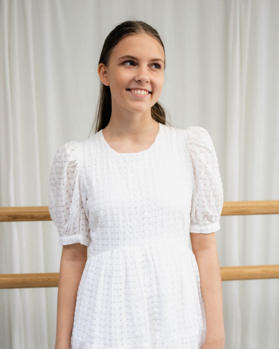 Kaja Dress - White - Munk Store