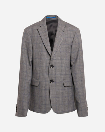 Kalle Check Blazer - Black Check - Munk Store