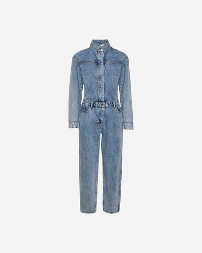 KandraGZ Jumpsuit - Washed Mid Blue - Munk Store