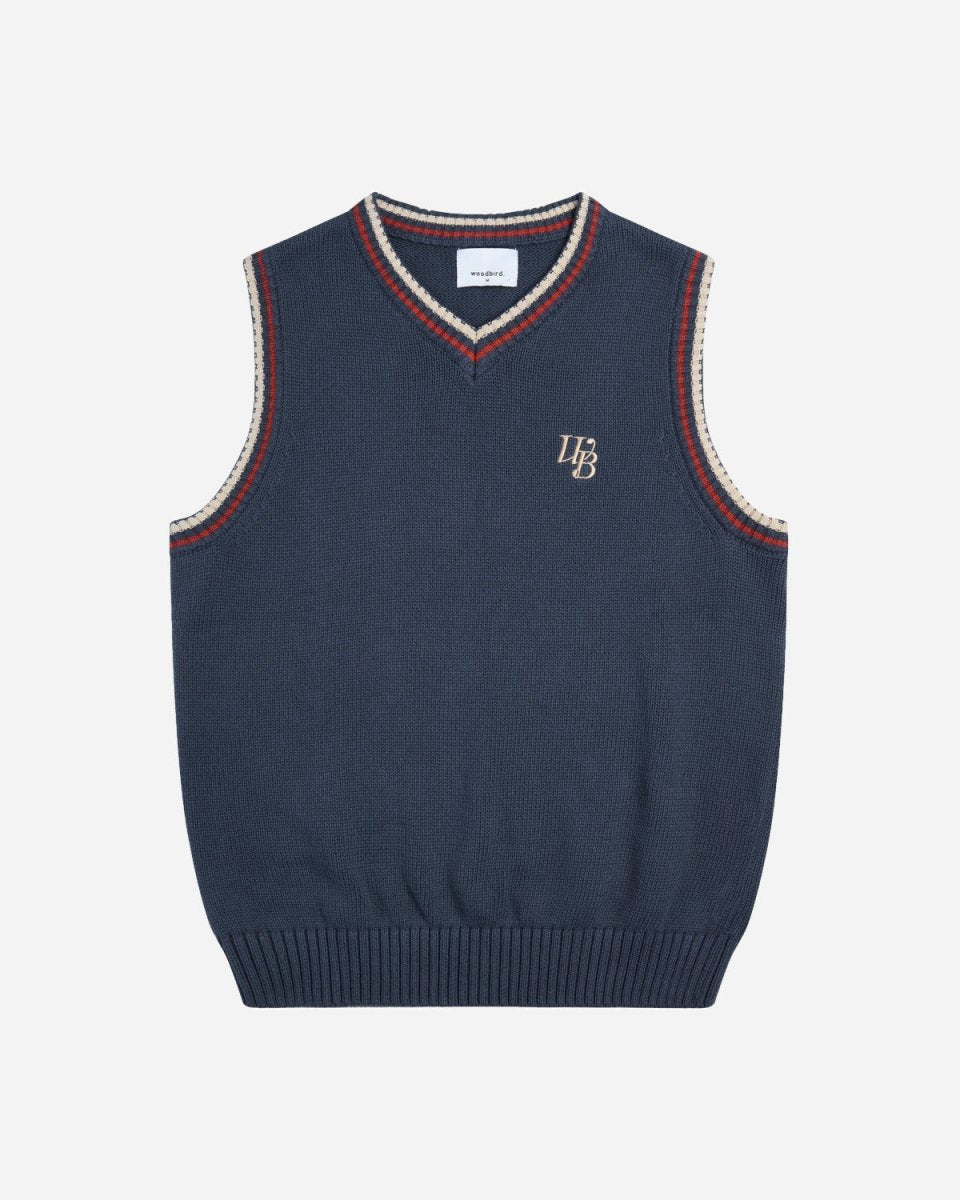 Karl Club Vest - Navy - Munk Store