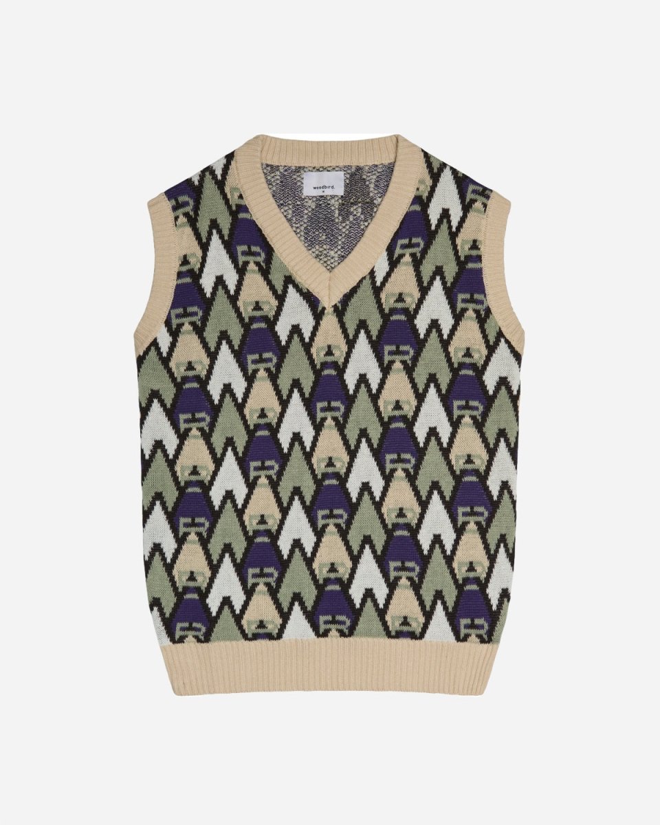 Karl Mono Vest - Ecru - Munk Store