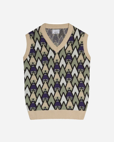 Karl Mono Vest - Ecru - Munk Store