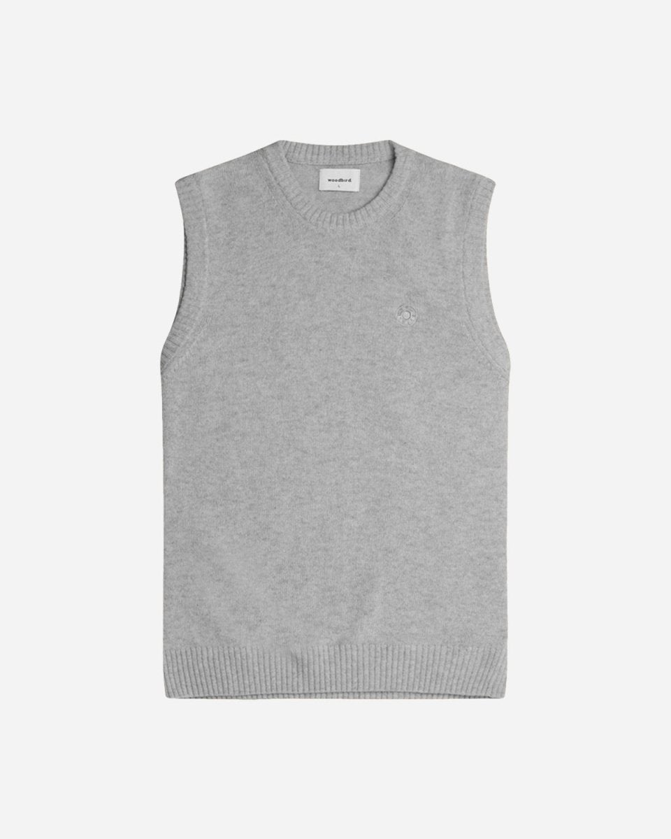 Karl Wool Vest - Grey - Munk Store