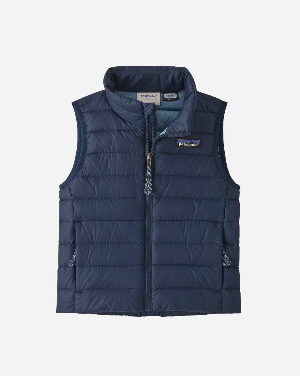 Kids Down Sweater Vest - New Navy - Munk Store