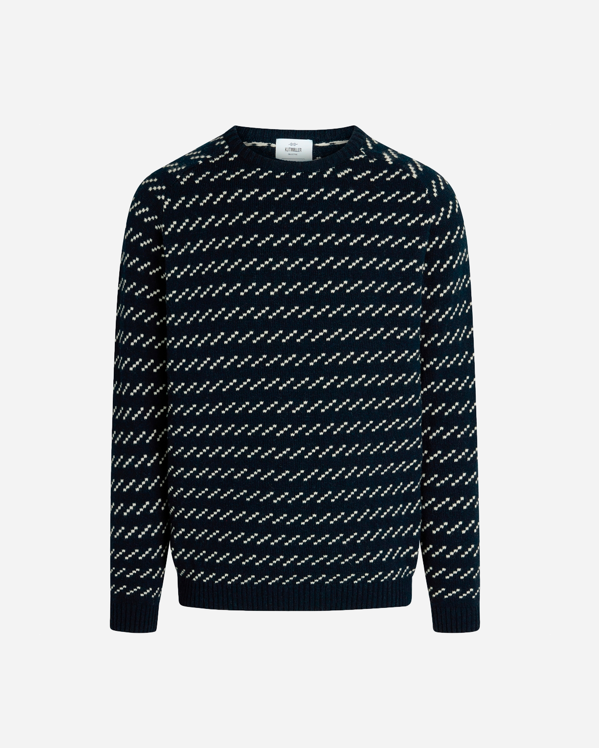 Geir Knit - Cream/navy