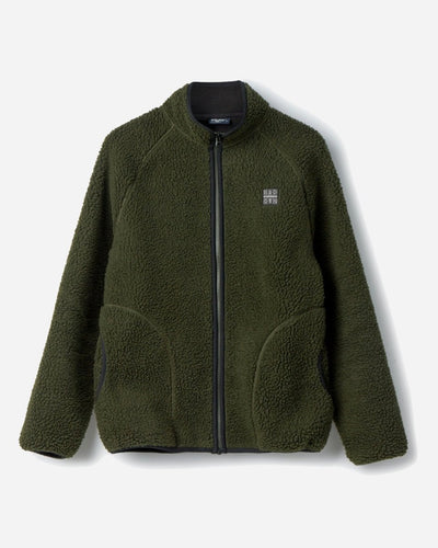 Langli Pile Jacket - Army - Munk Store