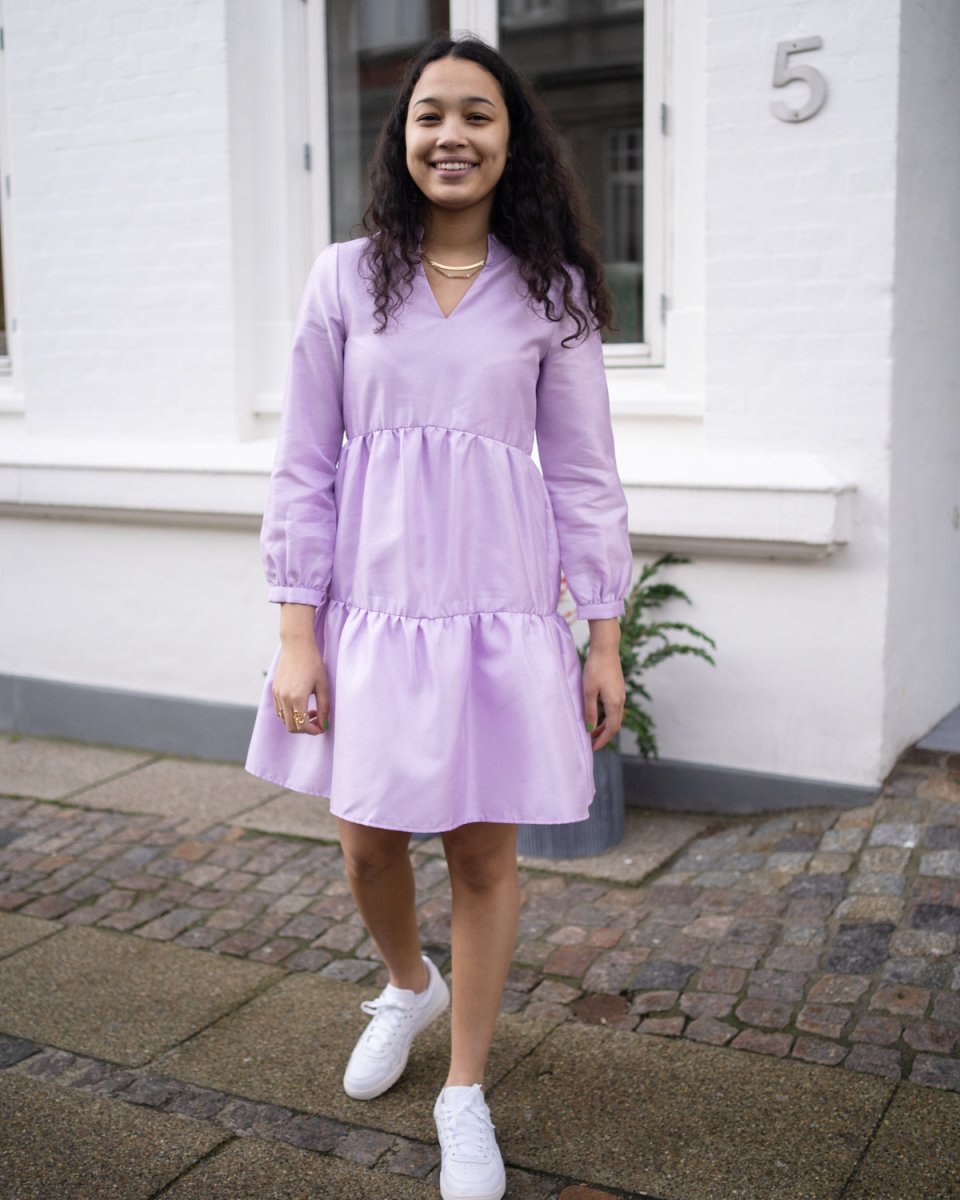 Lara dress - Sheer Lavender - Munk Store