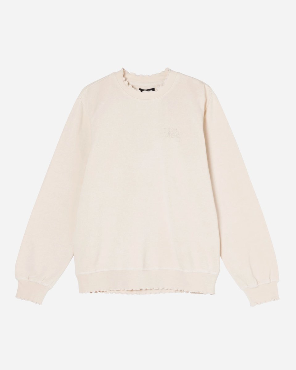 Laure Lettuce Edge Crew - Natural - Munk Store