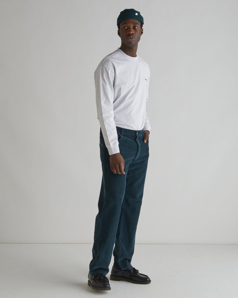 Leroy Cord Pants - Granite Green - Munk Store