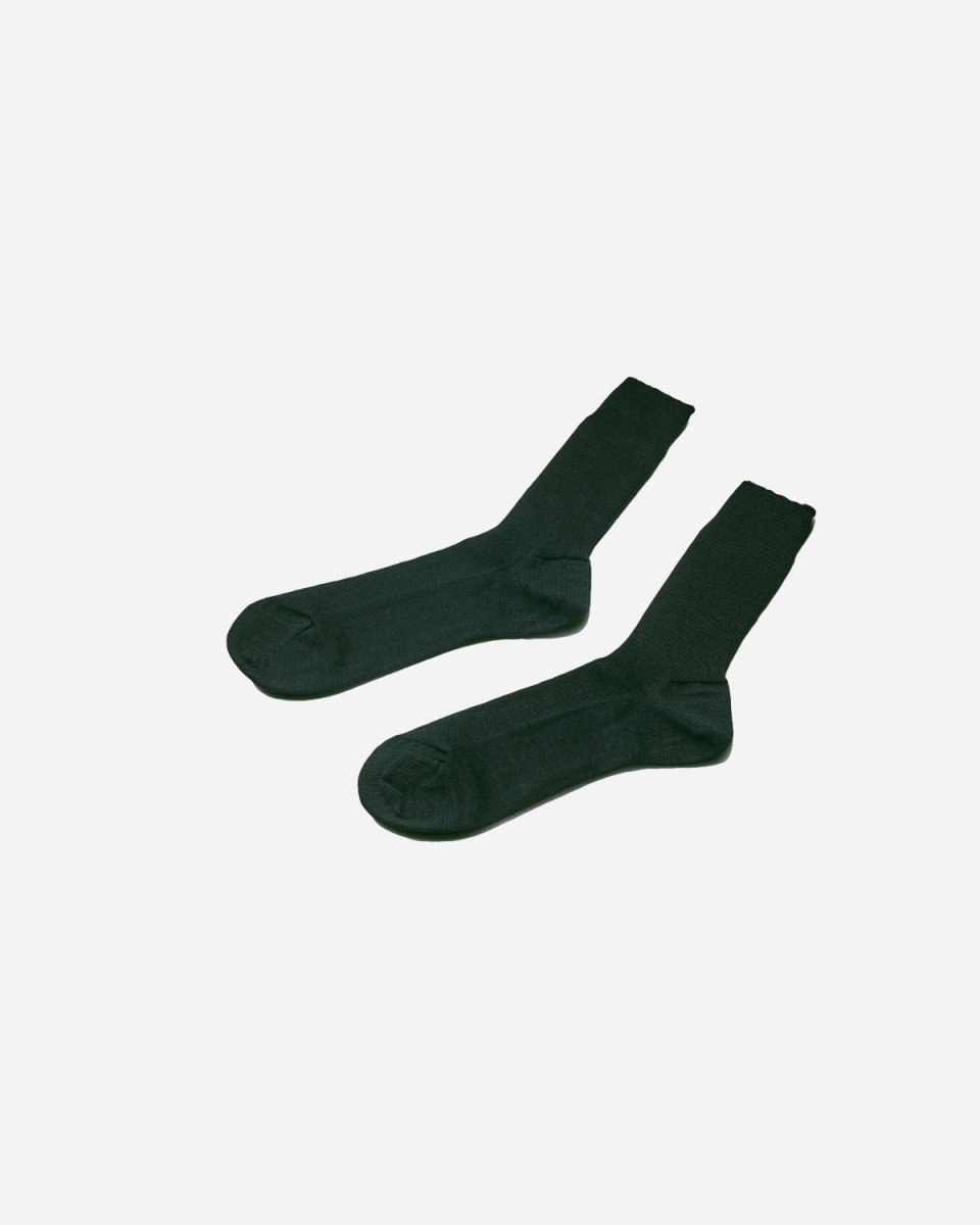 Light Merino Sock - Olive - Munk Store