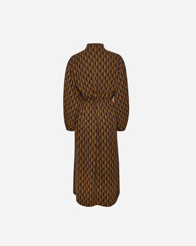 LithildeGZ long dress - Brown - Munk Store