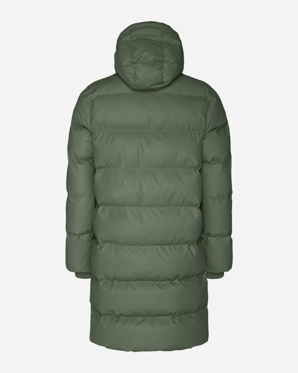 Long Puffer Jacket - Olive - Munk Store