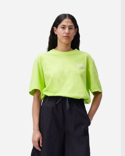 Loose Fit O-neck Jersey - Lime Popsicle - Munk Store