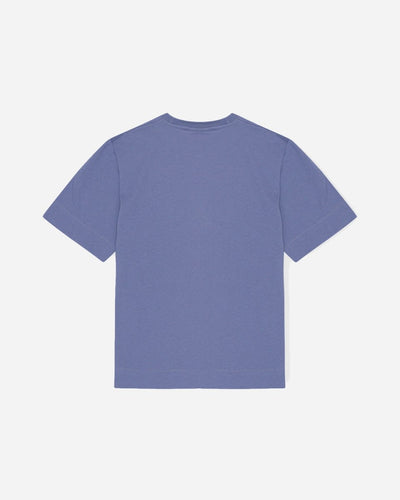 Loose Fit O-neck T-shirt - Gray Blue - Munk Store