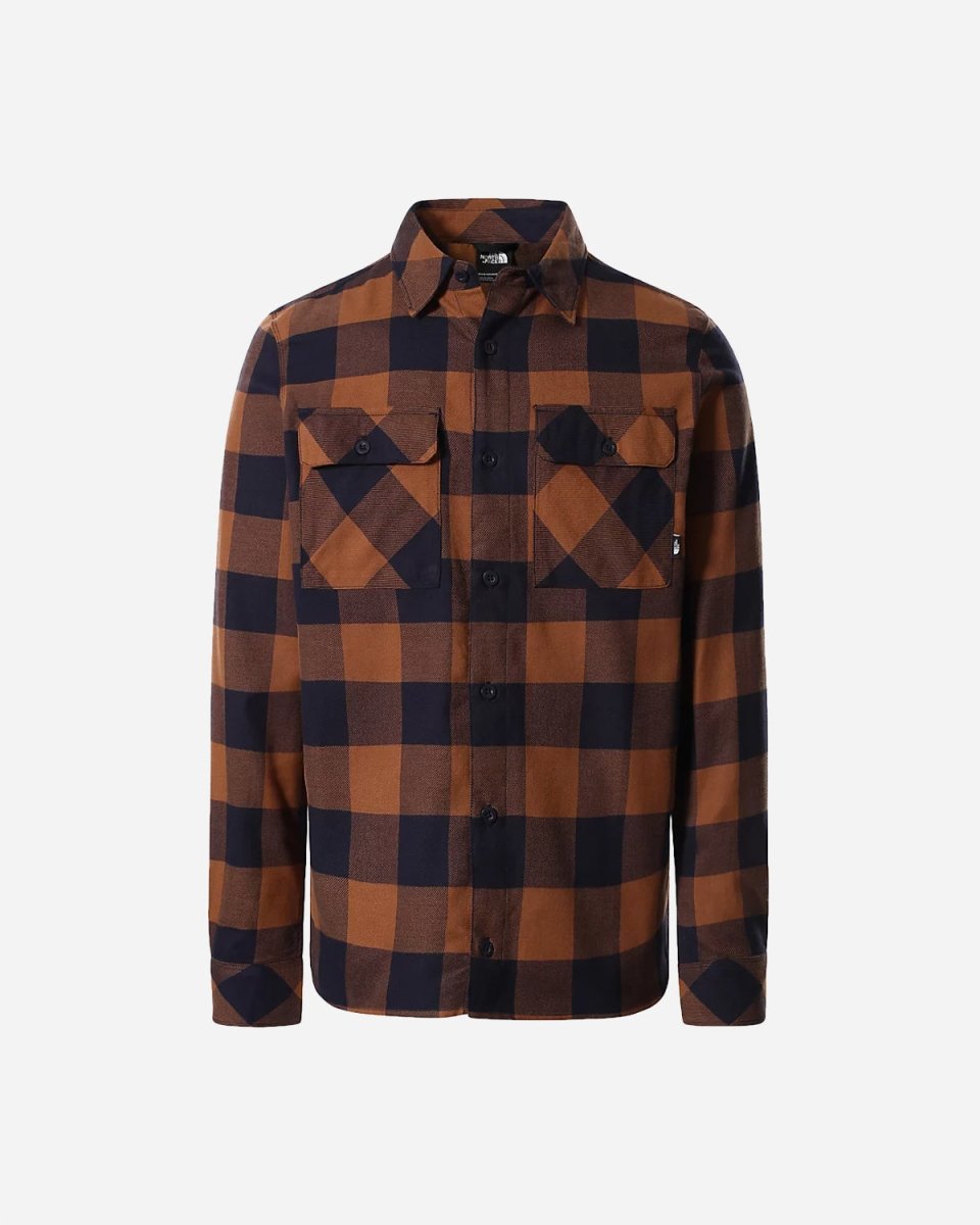 L/S Aletsch Shirt - Navy/Plaid - Munk Store